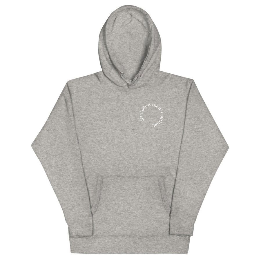 Gratitude Is The Best Attitude Hoodie Mindful and Modern S 