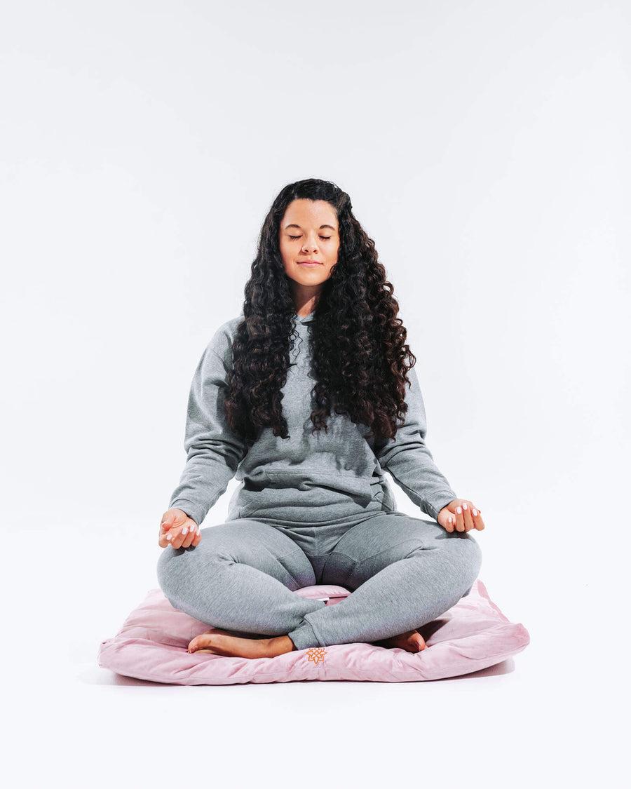 Luxe Velvet Meditation Zabuton Mat Mindful & Modern 